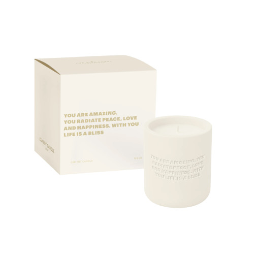 The Gift Label | Cement Candle | You are Amazing | Orange Blossom & Mineral Amber The Gift Label | Cement Candle | You are Amazing | Orange Blossom & Mineral Amber