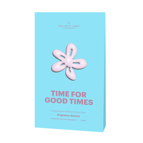 The Gift Label | Scented Sachet | Time for Good Times | Orange Blossom & Mineral Amber The Gift Label | Scented Sachet | Time for Good Times | Orange Blossom & Mineral Amber