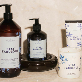 The Gift Label | Hand Soap | Stay Fabulous | Rosy Peach & Amber | 400ml