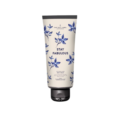 The Gift Label | Body Wash Tube | Stay Fabulous | Rosy Peach & Amber | 200ml The Gift Label | Body Wash Tube | Stay Fabulous | Rosy Peach & Amber | 200ml