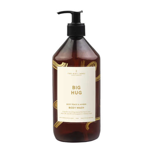 The Gift Label | Body Wash | Big Hug | Rosy Peach & Amber | 1000ml The Gift Label | Body Wash | Big Hug | Rosy Peach & Amber | 1000ml
