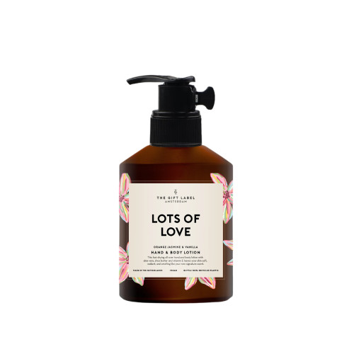 The Gift Label | Hand & Body Lotion | Lots of Love | Orange Jasmine & Vanilla | 250ml The Gift Label | Hand & Body Lotion | Lots of Love | Orange Jasmine & Vanilla | 250ml