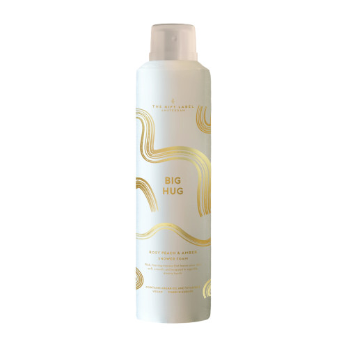 The Gift Label | Shower Foam | Big Hug | Rosy Peach & Amber | 200ml The Gift Label | Shower Foam | Big Hug | Rosy Peach & Amber | 200ml
