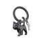 Chocli Metalmorphose Collection | Black Cat with Fish Bone Keyring