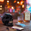 Chocli Metalmorphose Collection | Black Skull Keyring