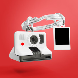 Chocli Metalmorphose Collection | Vintage Instant Film Camera Keyring