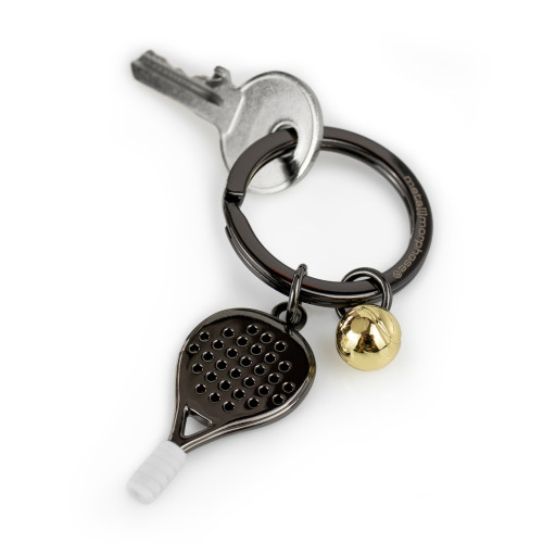 Chocli Metalmorphose Collection | Padel Racket & Ball Keyring Chocli Metalmorphose Collection | Padel Racket & Ball Keyring