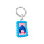 Chocli Metalmorphose Collection | Photo Frame Keyring | Blue Wave