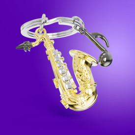Chocli Metalmorphose Collection | Saxophone Keyring
