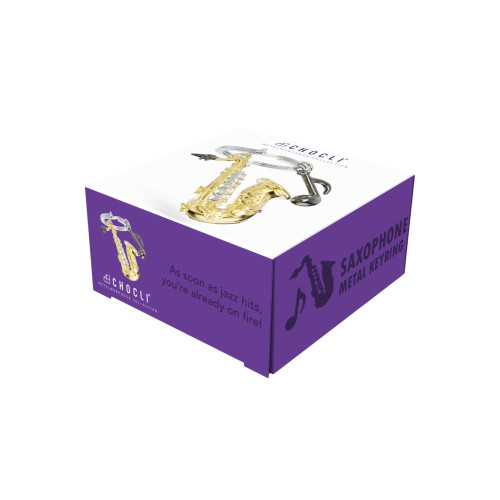 Chocli Metalmorphose Collection | Saxophone Keyring Chocli Metalmorphose Collection | Saxophone Keyring