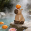 Chocli Metalmorphose Collection | Capybara & Orange Keyring