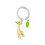 Chocli Metalmorphose Collection | Giraffe & Leaf Keyring