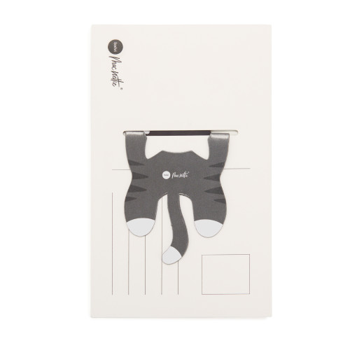 Balvi | Macnettic Bookmark | Grey Cat Balvi | Macnettic Bookmark | Grey Cat