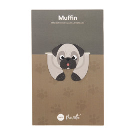 Balvi | Macnettic Bookmark | Pug Dog