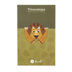 Balvi | Macnettic Bookmark | Triceratops