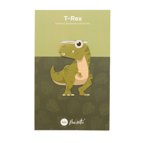 Balvi | Macnettic Bookmark | T-Rex