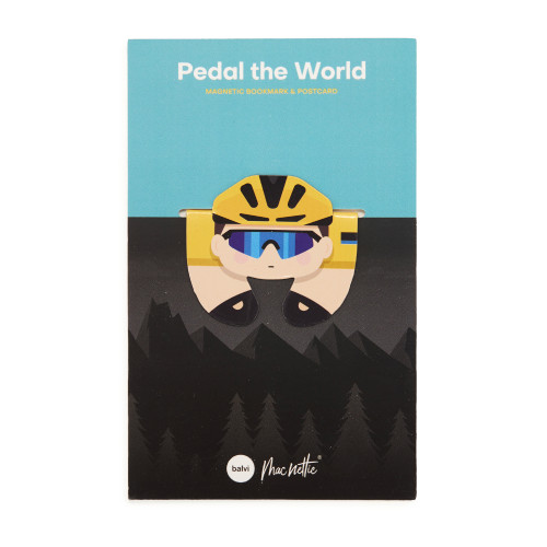 Balvi | Macnettic Bookmark | Pedal the World Cyclist Balvi | Macnettic Bookmark | Pedal the World Cyclist