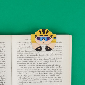 Balvi | Macnettic Bookmark | Pedal the World Cyclist