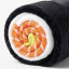 Cushion & Blanket | Sushi Roll | Black