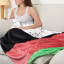 Cushion & Blanket | Sushi Roll | White