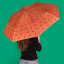 Umbrella | Festive Dachshund | Brown
