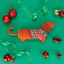 Umbrella | Festive Dachshund | Brown