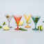 Martini Shot Glasses | Multicolour | Set of 4