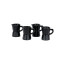 Moka Ceramic Espresso Coffee Cups | Black | Set of 4 Moka Ceramic Espresso Coffee Cups | Black | Set of 4
