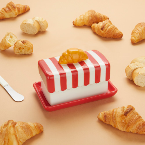 Croissant Butter Dish