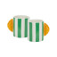 Croissant Espresso Cups | Green | Set of 2
