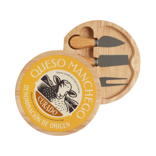 Cheese Board & Knife Set | Manchego Cheese Board & Knife Set | Manchego