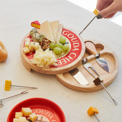 Cheese Board & Knife Set | Gouda