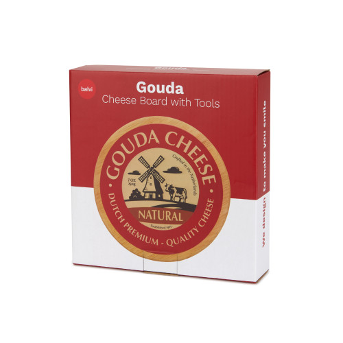 Cheese Board & Knife Set | Gouda