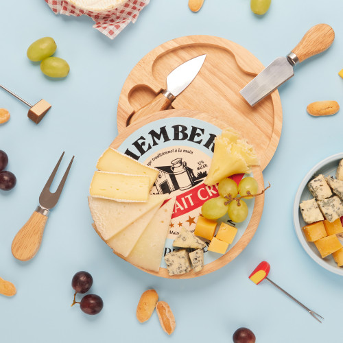 Cheese Board & Knife Set | Camembert