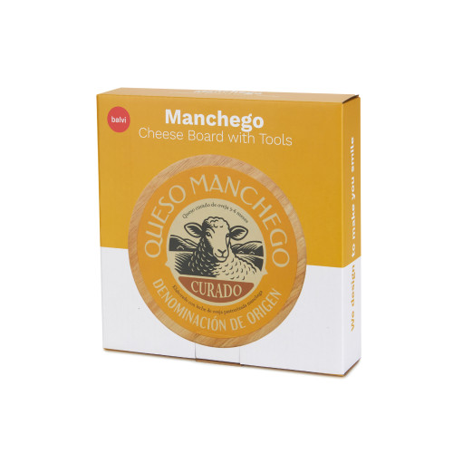 Cheese Board & Knife Set | Manchego Cheese Board & Knife Set | Manchego