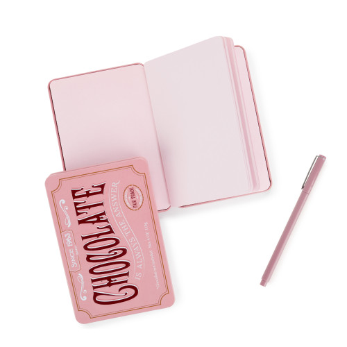 Sweet Treats Metal Notebook | Chocolate