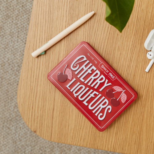 Sweet Treats Metal Notebook | Cherry Liqueurs