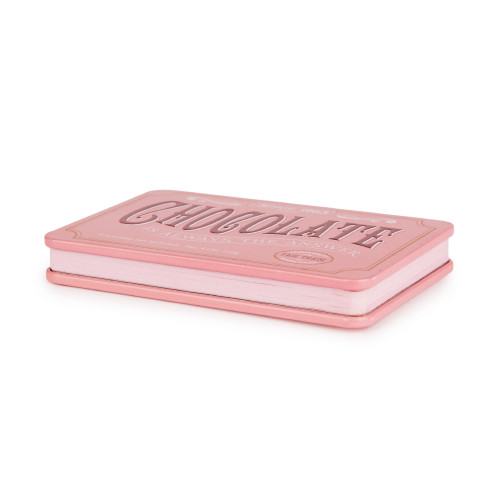 Sweet Treats Metal Notebook | Chocolate