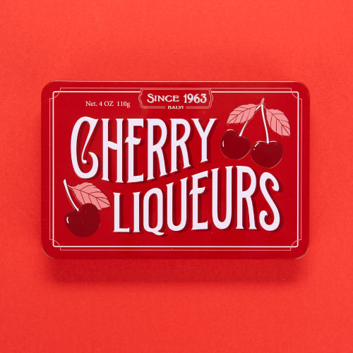 Sweet Treats Metal Notebook | Cherry Liqueurs