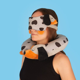 Dachshund Sleeping Mask | Grey