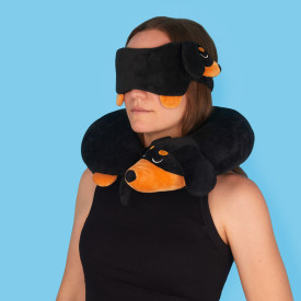 Dachshund Sleeping Mask | Black