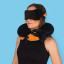 Dachshund Sleeping Mask | Black