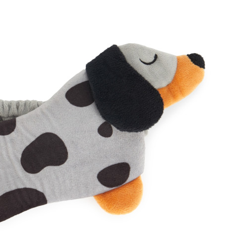 Dachshund Sleeping Mask | Grey