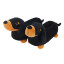 Dachshund Slippers | Black | S/M