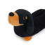 Dachshund Slippers | Black | S/M
