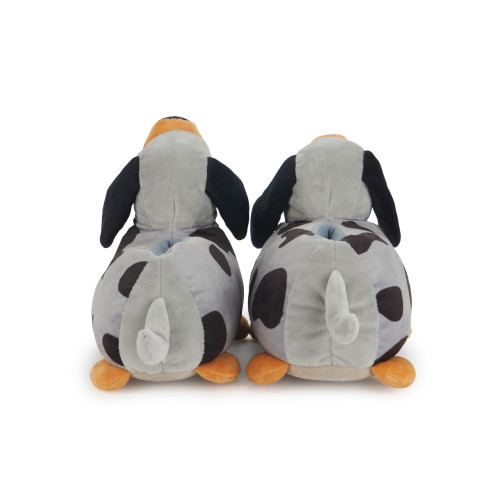 Dachshund Slippers | Grey | M/L