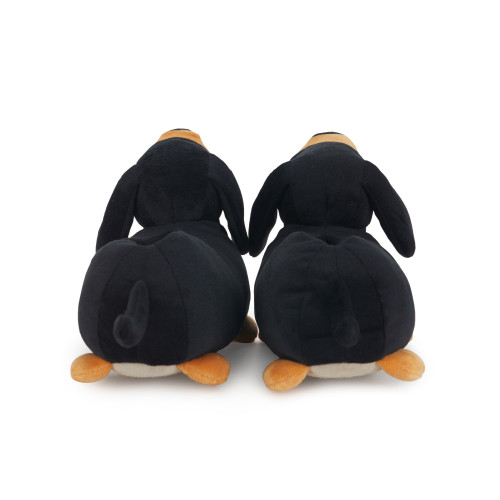 Dachshund Slippers | Black | M/L