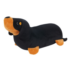 Cushion & Blanket | Dachshund | Black