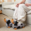 Dachshund Slippers | Grey | M/L