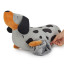 Cushion & Blanket | Dachshund | Grey